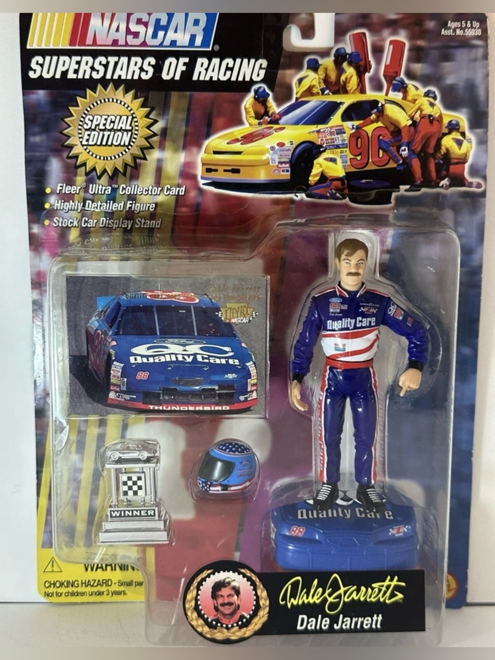 Nascar Superstars of Racing #88 Dale Jarrett Special Edition Figure